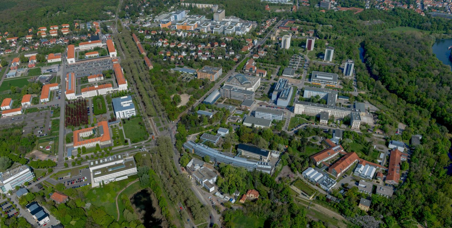 Luftbild Weinberg Campus